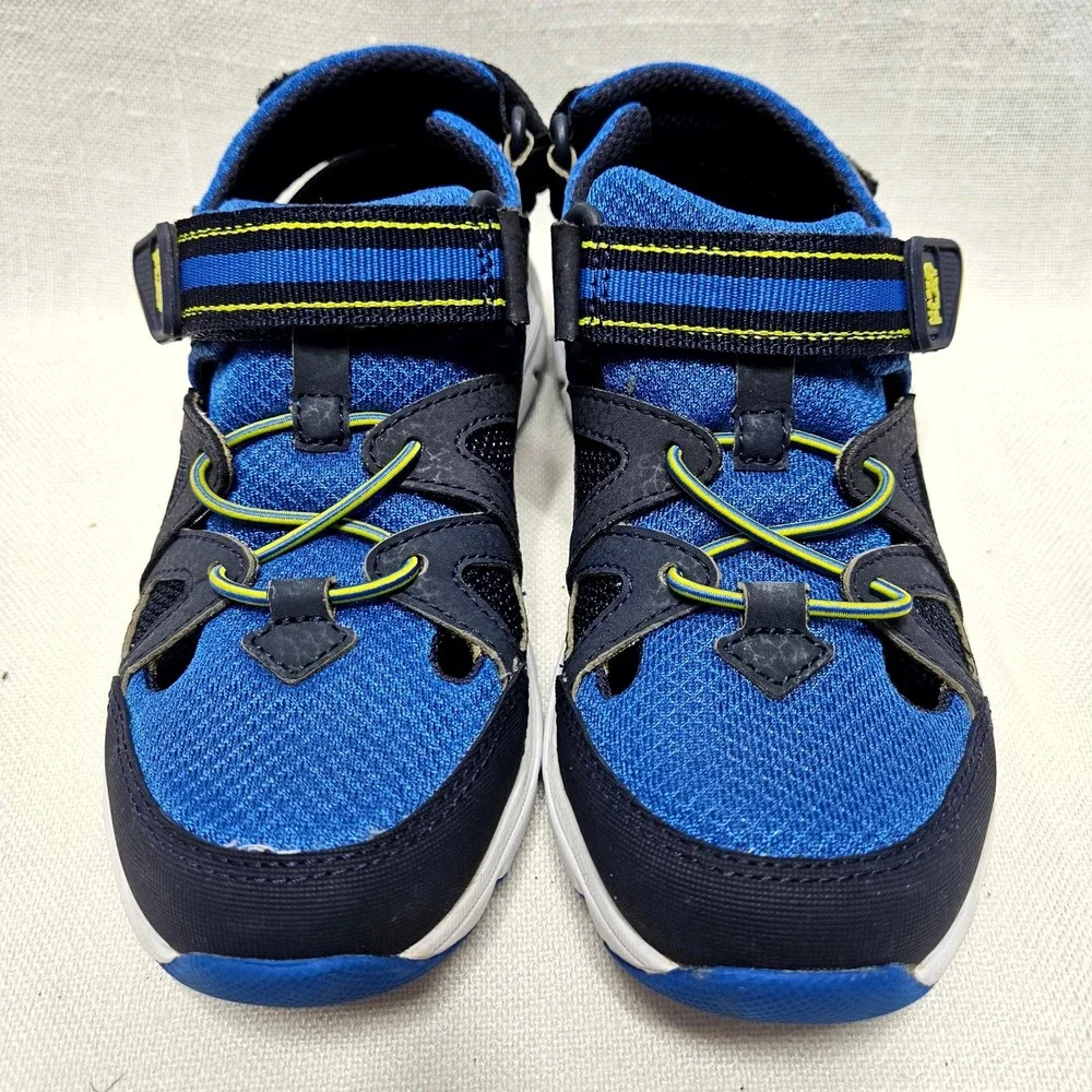 Stride Rite Made 2 Play Boys 13 Blue Water Sandals‎ Hybrid Sneakers Washable